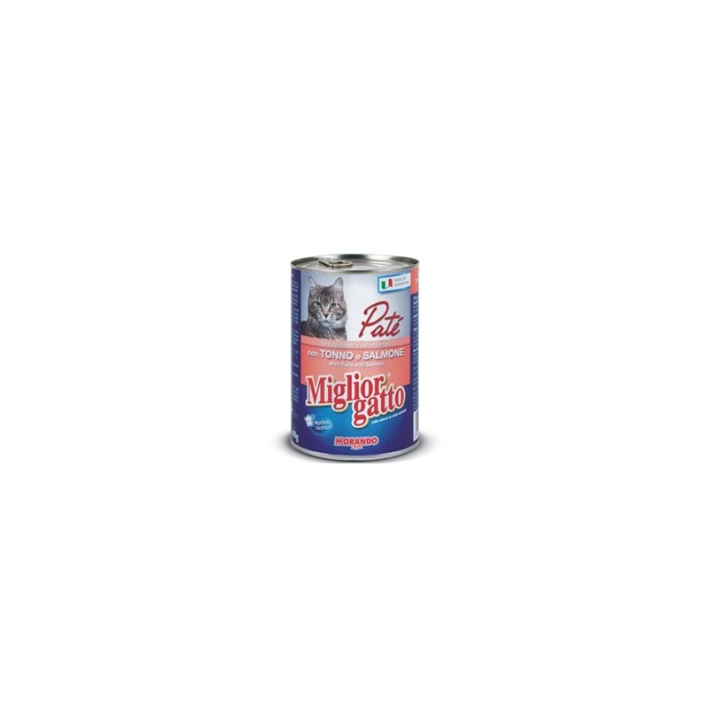 Miglior Kedi Konserve Ton & Somon Pate 400 Gr