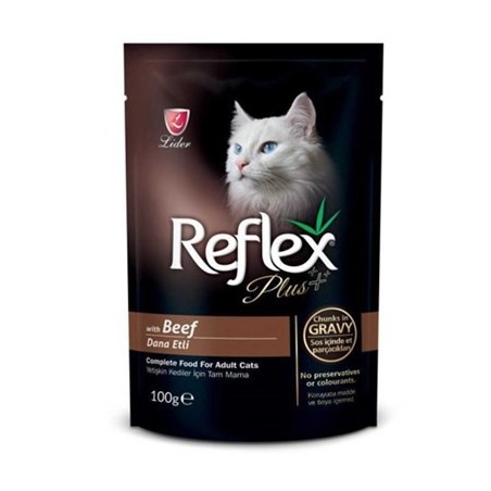 Reflex Plus Pouch Biftek & Sos 100 Gr