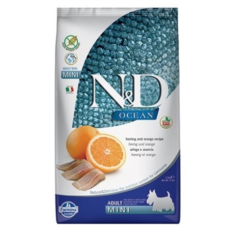 N&D Ocean R.Balığı&Portakal Adult Mını 2,5 Kg