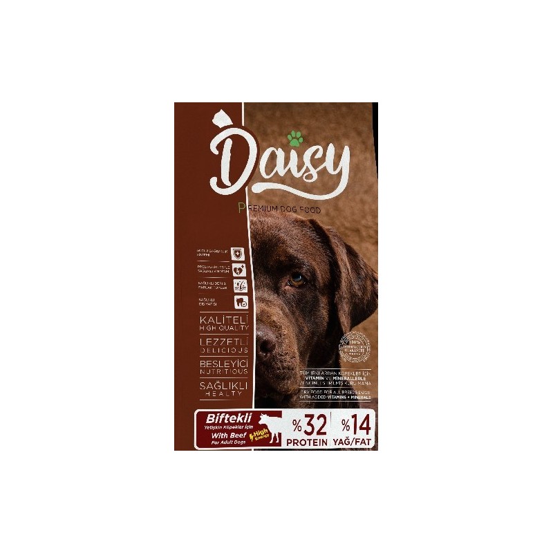 Daisy Premium Biftekli  Köpek Açık Mama 1Kg