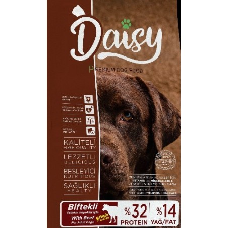 Daisy Premium Biftekli  Köpek Açık Mama 1Kg