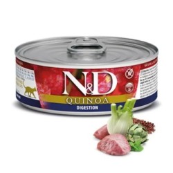 N&D Quınoa Dıgestıon - Kuzu & Enginar & Rezene Kedi Konserve 80 Gr
