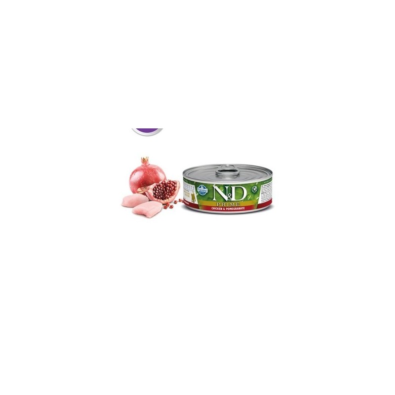 N&D Prıme Chıcken & Pomegranate Kitten - Tavuk & Nar Kedi Konserve 80 Gr