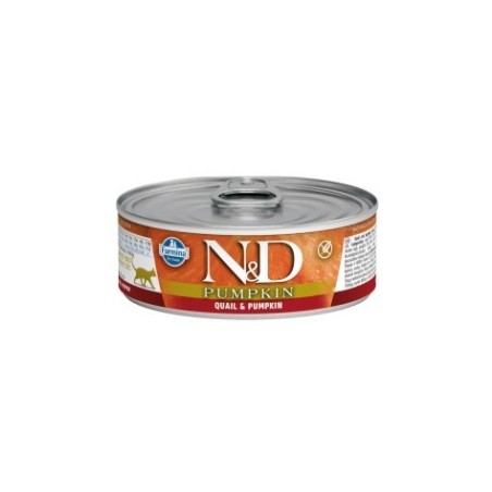 N&D Pumpkın Quaıl  - Balkabağı & Bıldırcın Kedi Konserve 80 Gr