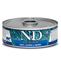 N&D Ocean Ton Balığı & Somon Kedi Konserve 80 Gr