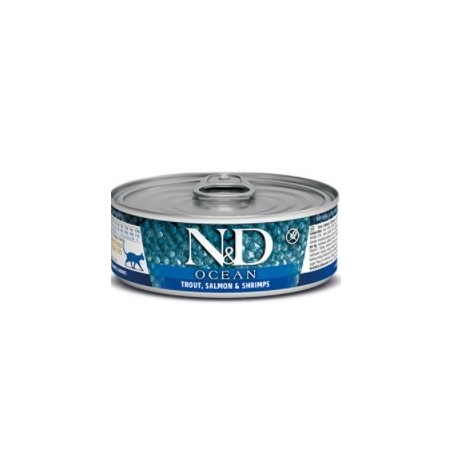 N&D Ocean Ton Balığı & Somon Kedi Konserve 80 Gr