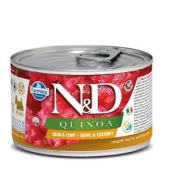 N&D Quınoa Skın & Coat Quaıl - Bıldırcın & Hindistan Cevizi  Köpek Konserve 140 Gr