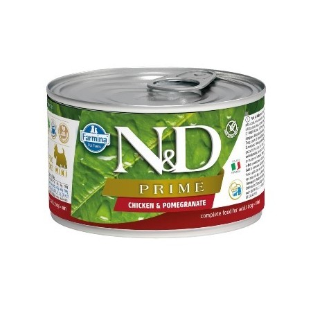 N&D Prıme Chıcken & Pomegranate - Tavuk & Nar  Köpek Konserve 140 Gr