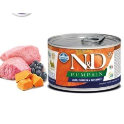 N&D Pumpkın  Lamb & Blueberry - Kuzu & Balkabağı & Yaban Mersini  Köpek Konserve 140 Gr