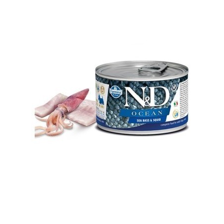 N&D Ocean Cod & Squıd - Morina Balığı & Mürekkep Balığı  Köpek Konserve 140 Gr