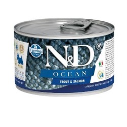 N&D Ocean Trout & Salmon - Alabalık & Somon  Köpek Konserve 140 Gr