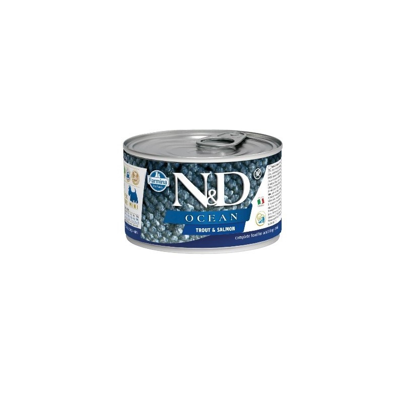 N&D Ocean Trout & Salmon - Alabalık & Somon  Köpek Konserve 140 Gr