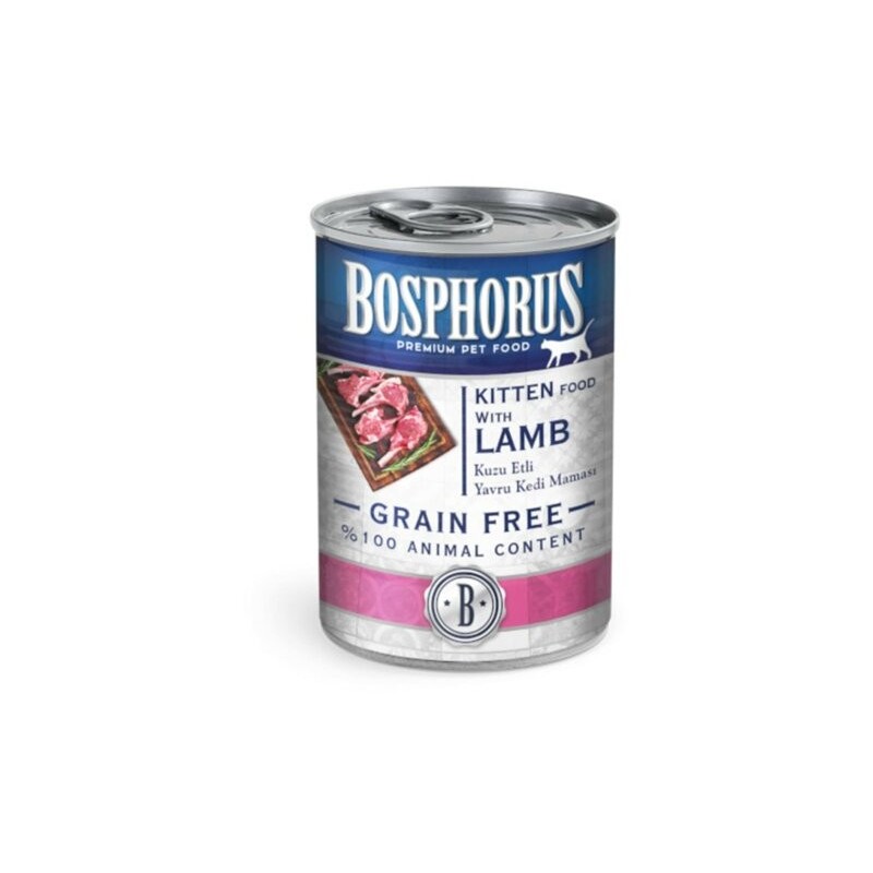 Bosphorus Kuzu Etli Yavru  Kedi Maması 415 Gr