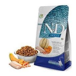 N&D Ocean Morina, Balkabağı Karides&Kavun Kıtten 5 Kg