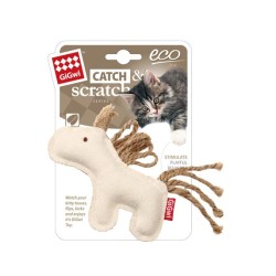 Catnipli At Natural Kumaşlı Kedi Oyuncagı