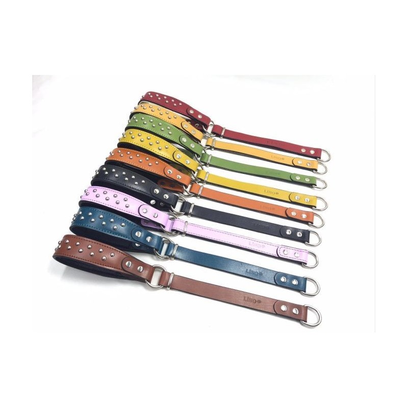 Lino 30Mm Deri Boğma Boyun Tasma Small