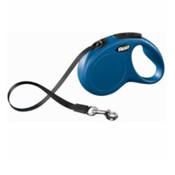 Flexi New Klasik 8Mt Large Mavi Max 50 Kg Otomatik Gezdirme