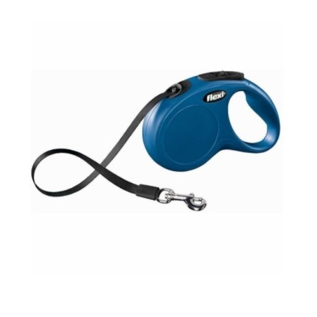 Flexi New Klasik 8Mt Large Mavi Max 50 Kg Otomatik Gezdirme