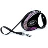 Flexi Luxury Glam Composition  Swarovski Taşlı Medium Otomatik Gezdirme 25Kg/5M