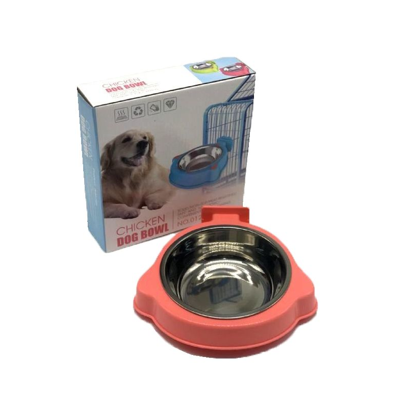 Chıcken Dog Bowl Takma Aparatlı Mama Kabı