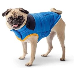 Gf Pet Köpek Mavi Çift Taraflı Mont 4Xlarge