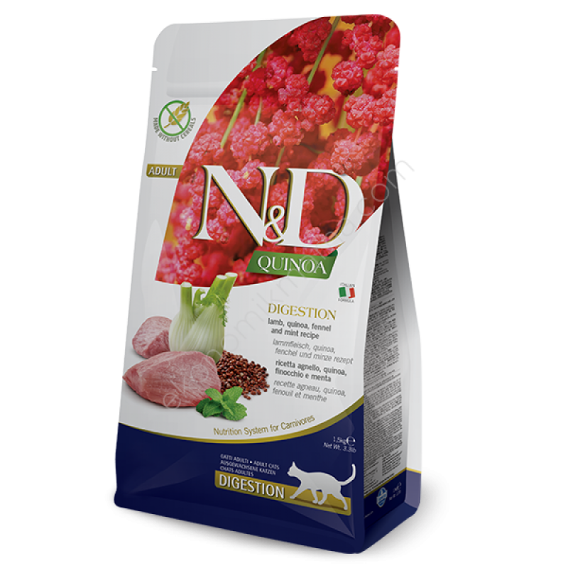 N&D Quınoa Adult Digestion Kuzu 1,5 Kg