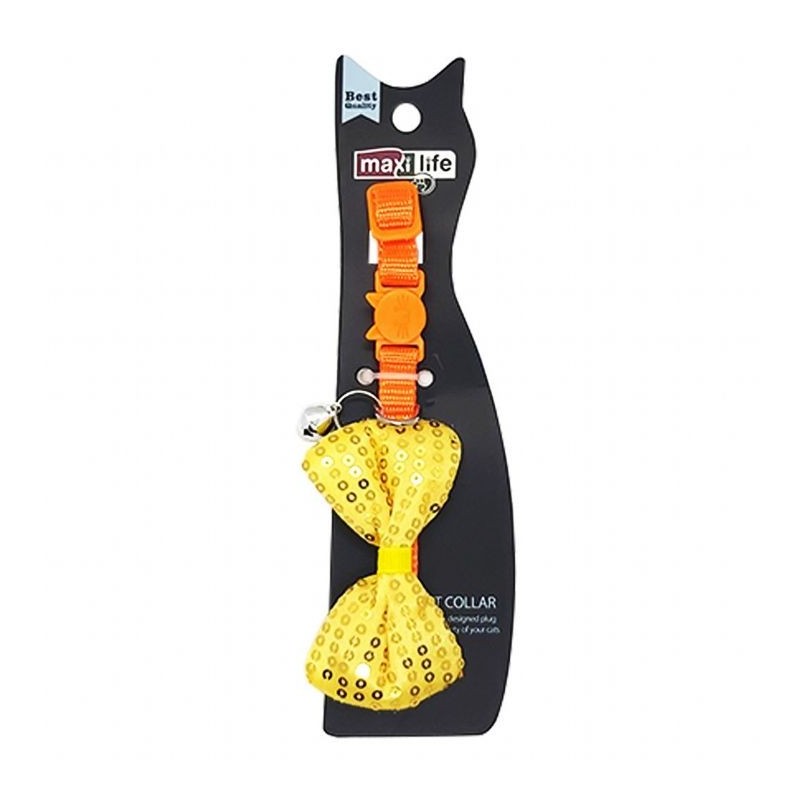 MaxiLife Kedi Boyun Tasması Pul Fiyonklu