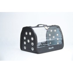 Leon Flybag  Şeffaf  Çanta Siyah
