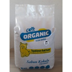 Catorganic Sabun Kokulu Topaklaşan Kedi Kumu 5 Kg