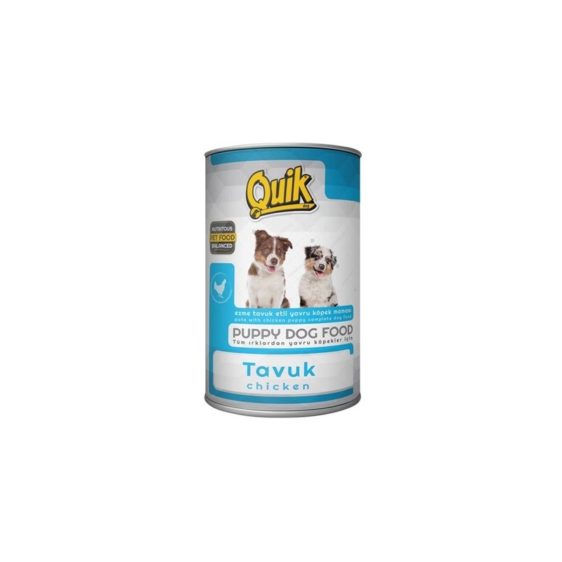 Quik Köpek 400 Gr Yavru Konservesi 415 Gr