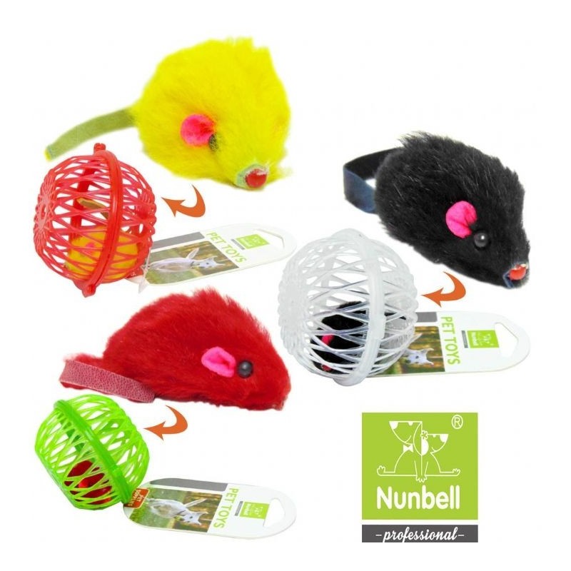Nunbell Kedi Oyuncak Fareli Kafes