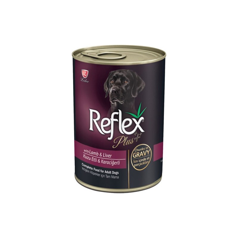 Reflex Köpek Konserve Kuzu&Karaciğer Chunks In Gravy 400 Gr