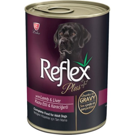 Reflex Köpek Konserve Kuzu&Karaciğer Chunks In Gravy 400 Gr