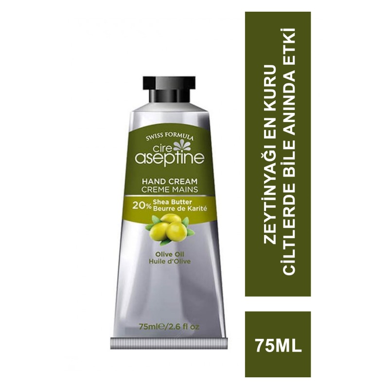 Cire Aseptine %20 Shea Butter El Kremi Zeytinyağı 75 ml