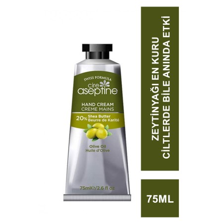 Cire Aseptine %20 Shea Butter El Kremi Zeytinyağı 75 ml