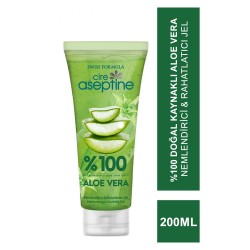 Cire Aseptine %100 Doğal Kaynaklı Aloe Vera Nemlendirici & Rahatlatıcı Jel 200 ml