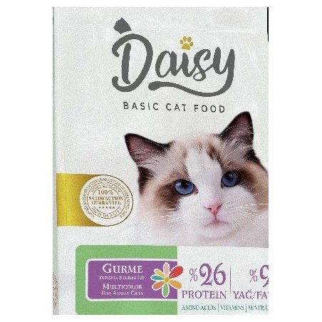 Daisy Basic Gurme Multicolor Tavuk Etli  Kedi Açık Mama 1Kg