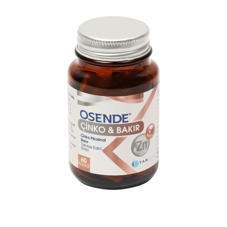 Osende Çinko & Bakır 60 Kapsül