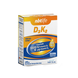 Nbt Life D3K2 Damla 20 ml