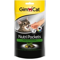 Gımcat Nutrıpockets Kedi Ödülü Kedi Otu MVIT 60 gr