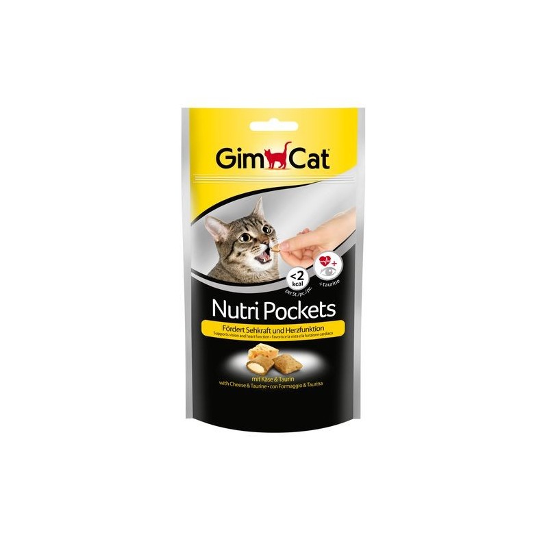 Gımcat Nutrıpockets Kedi Ödülü Peynir Taurin 60 gr