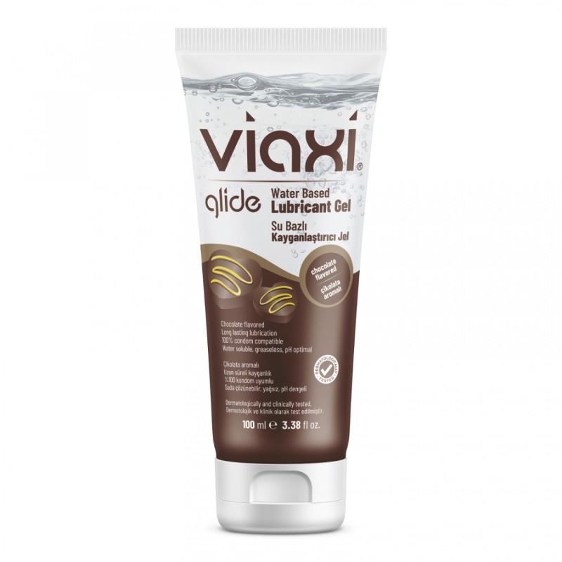 Viaxi Glide Kayganlaştırıcı Jel Çikolatalı Aromalı 100 ml