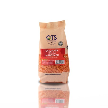 Ots Organik Kırmızı Mercimek 750 Gr