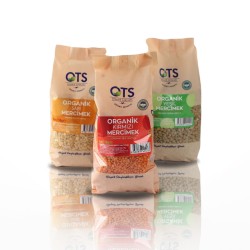 Ots Organik Sarı Mercimek 750 Gr