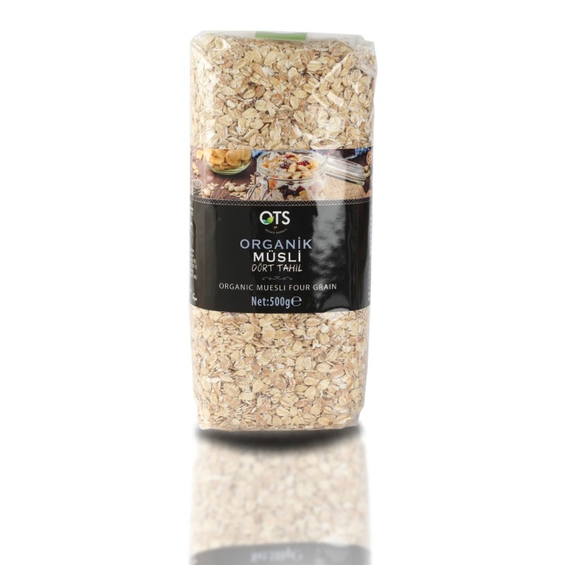 Ots Organik Müsli 4 Tahıl 500 Gr