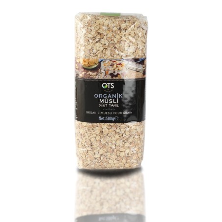 Ots Organik Müsli 4 Tahıl 500 Gr