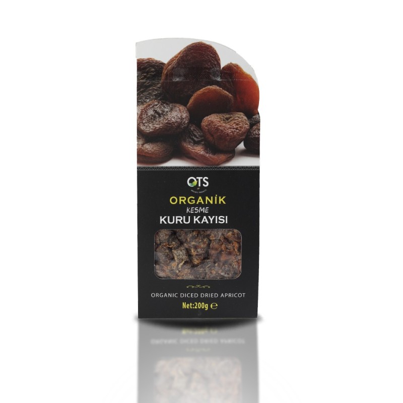 Ots Organik Kuru Kayısı - Kesme - 200 Gr