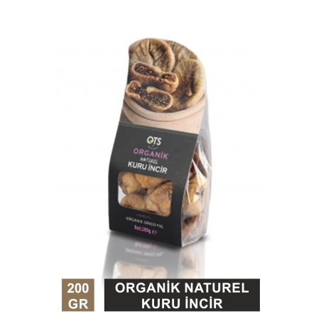 Ots Organik Naturel Kuru İncir 200 Gr
