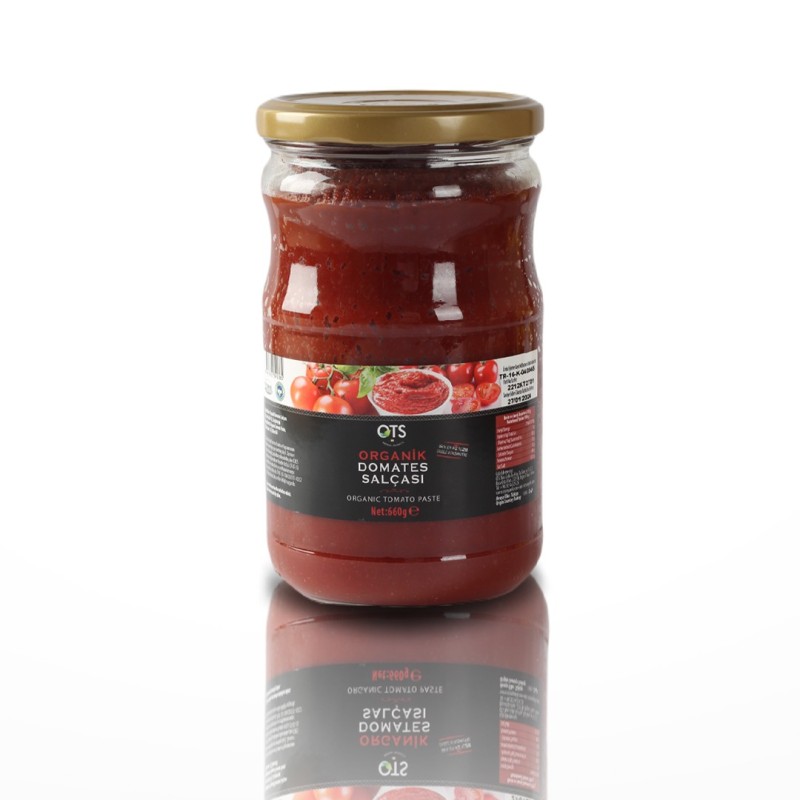 Ots Organik Domates Salçası 660 Gr