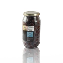 Ots Organik Siyah Zeytin, Gemlik Tipi Doğal Yağlı Salamura 700 Gr